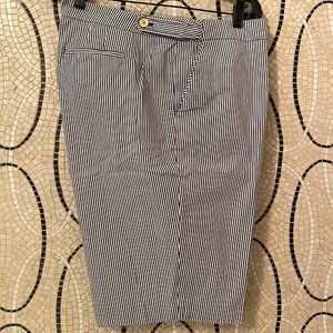 Women's JONES NEW YORK Signature Woman Sear-sucker shorts-Plus Size 20W